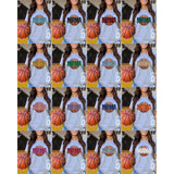 DTF Transfer - DTF015034 - Faux Glitter Sports Mama Basketball