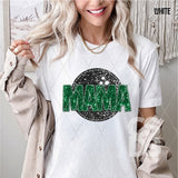 DTF Transfer - DTF015035 - Faux Glitter Sports Mama Bowling