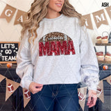DTF Transfer - DTF015036 - Faux Glitter Sports Mama Football