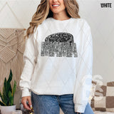 DTF Transfer - DTF015038 - Faux Glitter Sports Mama Hockey