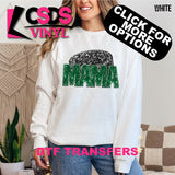 DTF Transfer - DTF015038 - Faux Glitter Sports Mama Hockey