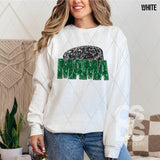 DTF Transfer - DTF015038 - Faux Glitter Sports Mama Hockey