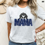 DTF Transfer - DTF015043 - Faux Glitter Sports Mama Wrestling