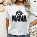 DTF Transfer - DTF015043 - Faux Glitter Sports Mama Wrestling
