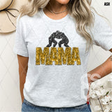 DTF Transfer - DTF015043 - Faux Glitter Sports Mama Wrestling