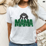 DTF Transfer - DTF015043 - Faux Glitter Sports Mama Wrestling
