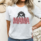 DTF Transfer - DTF015043 - Faux Glitter Sports Mama Wrestling