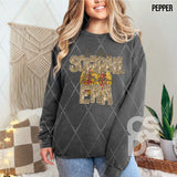 DTF Transfer - DTF015044 - Gold Faux Glitter/Embroidery Mom Era