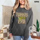 DTF Transfer - DTF015044 - Gold Faux Glitter/Embroidery Mom Era