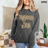 DTF Transfer - DTF015044 - Gold Faux Glitter/Embroidery Mom Era
