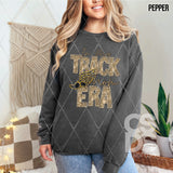 DTF Transfer - DTF015044 - Gold Faux Glitter/Embroidery Mom Era
