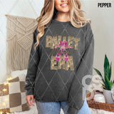 DTF Transfer - DTF015044 - Gold Faux Glitter/Embroidery Mom Era