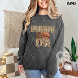 DTF Transfer - DTF015044 - Gold Faux Glitter/Embroidery Mom Era