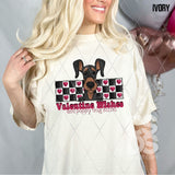 DTF Transfer - DTF015045 - Valentine Wishes and Puppy Dog Kisses