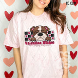 DTF Transfer - DTF015045 - Valentine Wishes and Puppy Dog Kisses