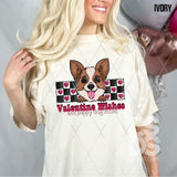 DTF Transfer - DTF015045 - Valentine Wishes and Puppy Dog Kisses