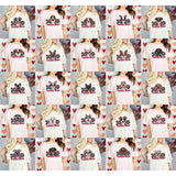 DTF Transfer - DTF015045 - Valentine Wishes and Puppy Dog Kisses