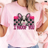 DTF Transfer - DTF015046 - Valentine I Woof You