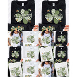 DTF Transfer - DTF015047 - St. Patrick's Day Clover Mascots