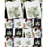 DTF Transfer - DTF015047 - St. Patrick's Day Clover Mascots