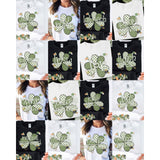 DTF Transfer - DTF015049 - St. Patrick's Day Clover Career Set