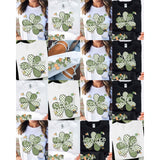 DTF Transfer - DTF015049 - St. Patrick's Day Clover Career Set