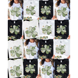 DTF Transfer - DTF015049 - St. Patrick's Day Clover Career Set