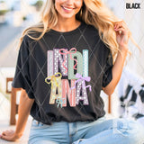 DTF Transfer - DTF015056 - Faux Embroidery Spring Bow States