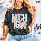 DTF Transfer - DTF015056 - Faux Embroidery Spring Bow States