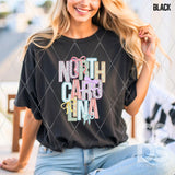 DTF Transfer - DTF015056 - Faux Embroidery Spring Bow States