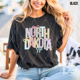 DTF Transfer - DTF015056 - Faux Embroidery Spring Bow States