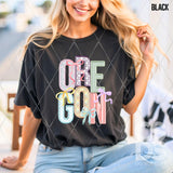 DTF Transfer - DTF015056 - Faux Embroidery Spring Bow States