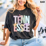 DTF Transfer - DTF015056 - Faux Embroidery Spring Bow States