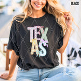 DTF Transfer - DTF015056 - Faux Embroidery Spring Bow States