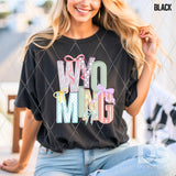 DTF Transfer - DTF015056 - Faux Embroidery Spring Bow States