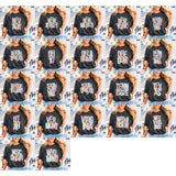 DTF Transfer - DTF015056 - Faux Embroidery Spring Bow States