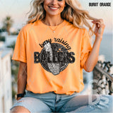 DTF Transfer - DTF015059 - Faux Glitter/Embroidery Raising a Baller(s) Sports Set