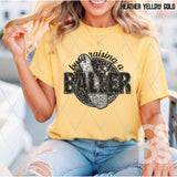 DTF Transfer - DTF015059 - Faux Glitter/Embroidery Raising a Baller(s) Sports Set