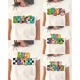 DTF Transfer - DTF015060 - Retro Rainbow Mascots