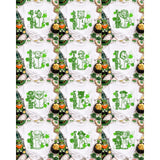 DTF Transfer - DTF015125 - Letterman Clover Mascots