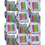 DTF Transfer - DTF015126 - 80's Retro Stacked Mascots