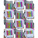 DTF Transfer - DTF015126 - 80's Retro Stacked Mascots