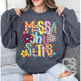 DTF Transfer - DTF015177 - Funky Fresh States