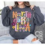 DTF Transfer - DTF015177 - Funky Fresh States