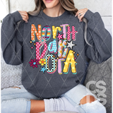 DTF Transfer - DTF015177 - Funky Fresh States