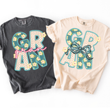 DTF Transfer - DTF015179 - Vintage Floral Names