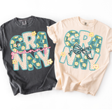 DTF Transfer - DTF015179 - Vintage Floral Names