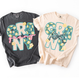 DTF Transfer - DTF015179 - Vintage Floral Names