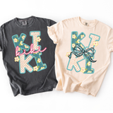 DTF Transfer - DTF015179 - Vintage Floral Names