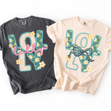 DTF Transfer - DTF015179 - Vintage Floral Names